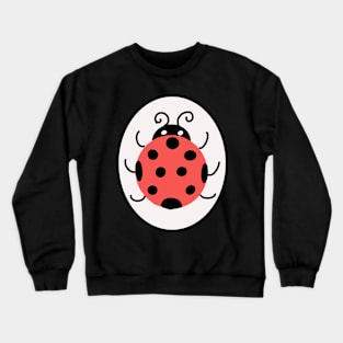 Bold and Bright Ladybug Crewneck Sweatshirt